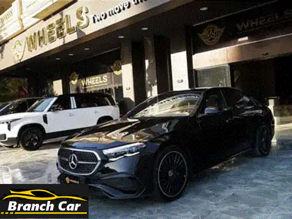 مرسيدس E200 Exclusive Black 2026: امتلك أفخم سيارة بالتقسيط المباشر - بدون تأمين أو مصاريف!