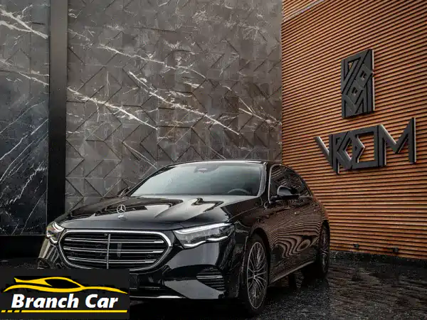 مرسيدس E200 Exclusive Black 2026: امتلك أفخم سيارة...