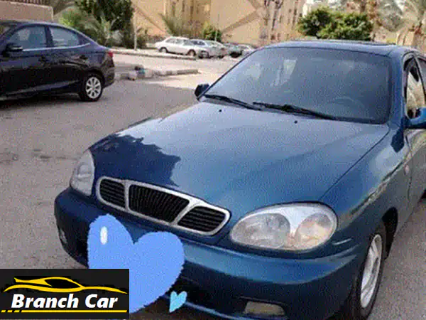 دايو لانوس 2006 للبيع بالعبور: فبريكة دواخل، تكييف ثلاجة وصيانة كاملة!