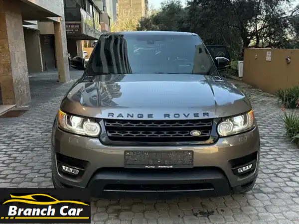 Range Rover Sport V8 Dynamic 2016 gray on black