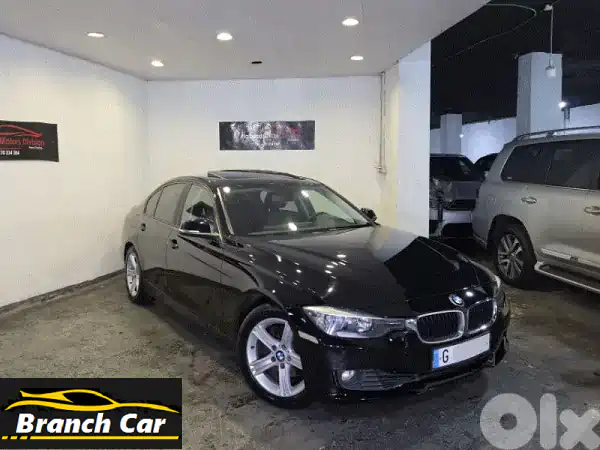 BMW 328 موديل 2013 أسود - فل كامل | Carfax نظيف | صيانة شاملة...