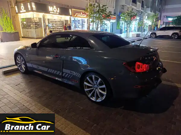 للبيع: انفينيتي g37، لون برتقالي، بابين، الممشى 212,000...