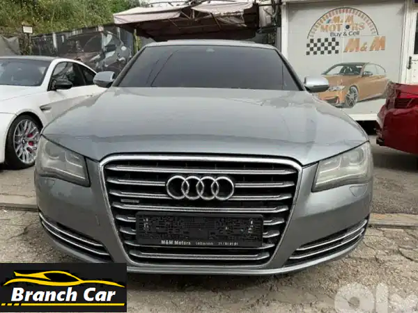 امتلك فخامة أودي A8 2011 الفاخرة: V8 4.2 فل أوبشن...