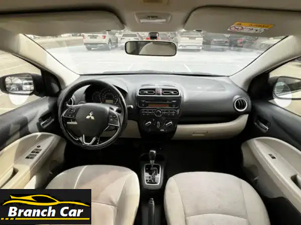 ميتسوبيشي أتراج 2020 بيضاء للبيع: اقتصادية، أنيقة، وجاهزة للانطلاق بسعر 18000!