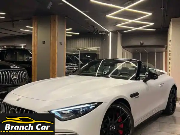 مرسيدس SL55 AMG 2024 زيرو: الأداء الفاخر وقوة 469 حصان بانتظارك!