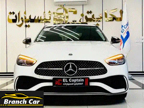 مرسيدس C180 AMG 2024: قمة الفخامة والأداء الرياضي في سيارة واحدة (بحالة ممتازة)