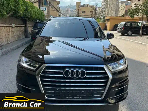 أودي Q7 كواترو بريميوم بلس 2017 سوداء بالكامل | فخامة...
