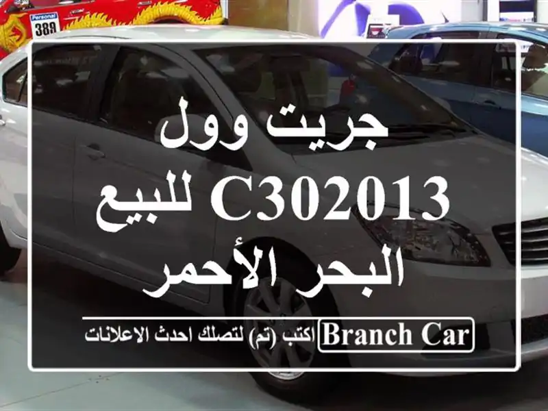 جريت وول C302013 للبيع البحر الأحمر