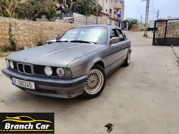 BMW 5 Series 1991 (E34): الأسطورة الخالدة بحالة المصنع - لا حوادث!