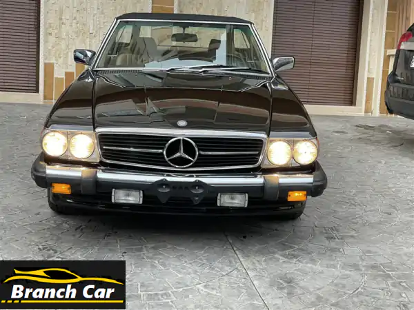 أيقونة الأناقة: مرسيدس SL 560 كشف 1988 | أسود بيج | الضنية...