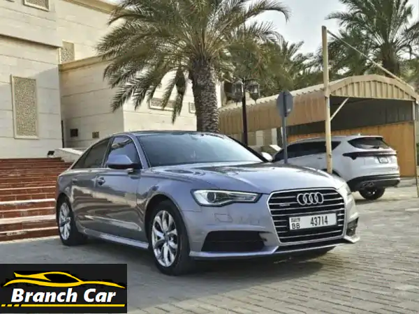 أودي A6 2017 خليجي بحالة الوكالة | ضمان شامل، سعر 39,000 درهم فقط!