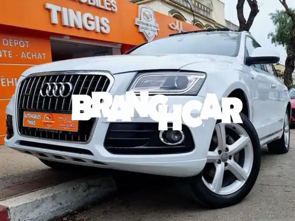 أودي Q5 SLINE 2.0 TDI 2014 جمارك 2018 كل الخيارات