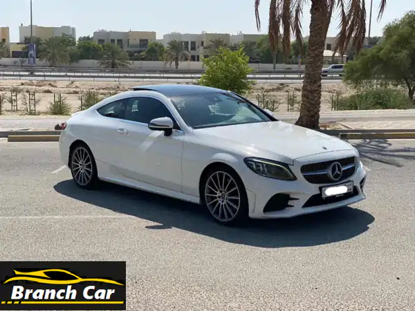 امتلك الفخامة الآن: مرسيدس بنز C300 AMG 2019 (أبيض) -...