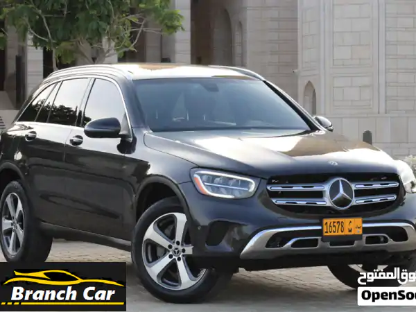 مرسيدس ⁦GLC⁩ ⁦300⁩ رمادي داخل احمر فل اوبشن