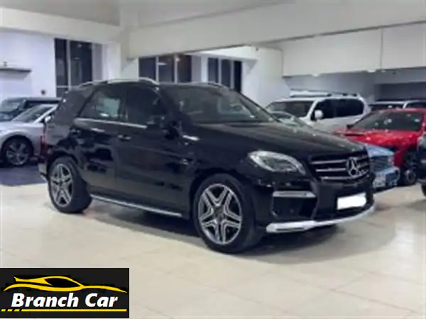 مرسيدس ML63 AMG 2013 أسود: إصدار محدود، كامل المواصفات V8...