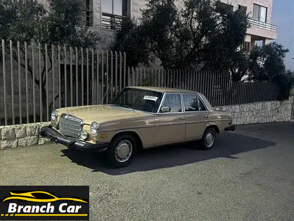 امتلك الأسطورة: مرسيدس 280 E موديل 1974 أمريكية كلاسيكية...