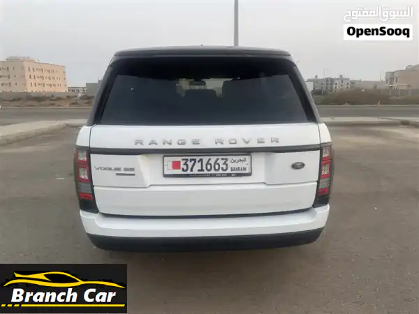 Land Rover Vogue Autobiography optionals 2015 whiteblack red interior