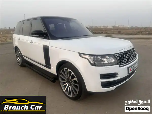 Land Rover Vogue Autobiography optionals 2015 whiteblack red interior