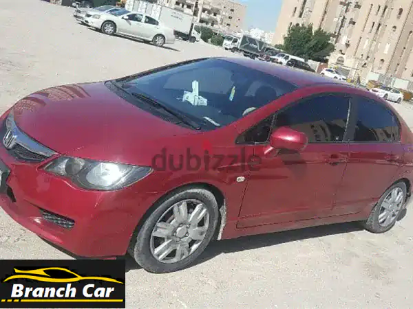 هوندا سيفيك 2010 بحاله نادره جدا وشرط الفحص