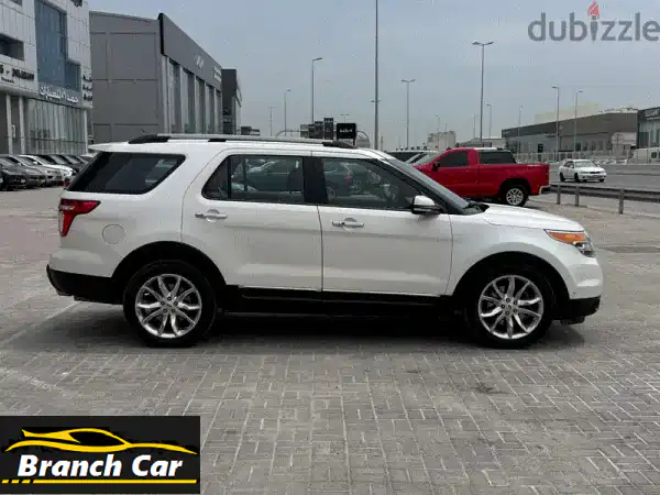 Ford Explorer Limited 2014 (White)