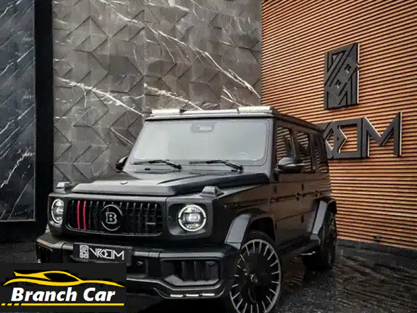 مرسيدس G63 برابوس 2026 الأسود: امتلك الأسطورة بـ...