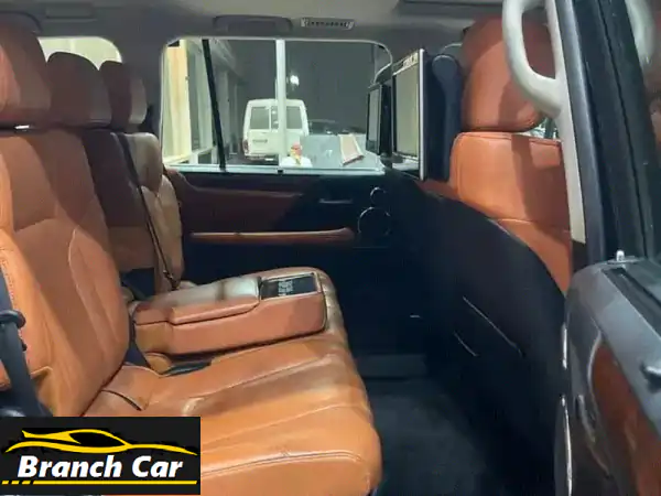 لكزس LX 570 DD 2016 | كأنها جديدة! فل كامل | ممشى 60 ألف فقط | أسود فخم | فرصة لا تفوت!