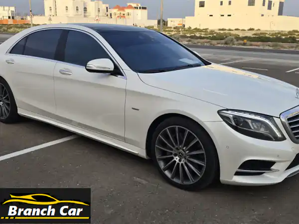 للبيع مرسيدس بنز ⁦S550⁩ موديل ⁦2014⁩ بدون حوادث قمه في النظافة الصيانه الدوريه منتظمة