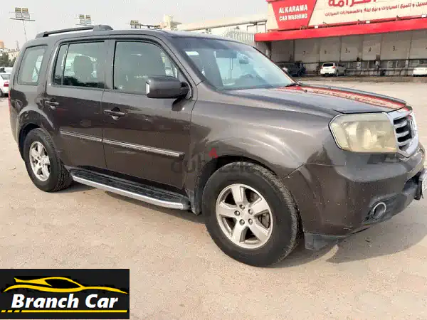 هوندا بايلوت 2012: الرفيق الأمثل لعائلتك! V6 و7 مقاعد | صيانة دورية و جاهزة للانطلاق.