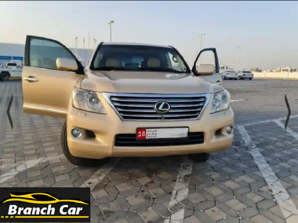 لكزس lx 570 للبيع بحالة ممتازة وسعر جيد.
