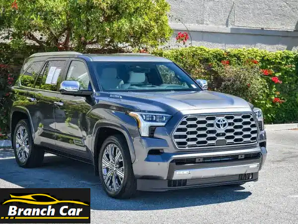 تويوتا سيكويا 2024 بريميوم نظيفة جداً | SUV فاخرة...
