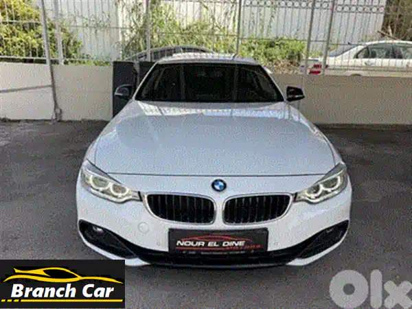 وصول جديد: BMW 430i 2017 سبورت لاين | بي إم دبليو رمادي/أحمر | أداء وفخامة