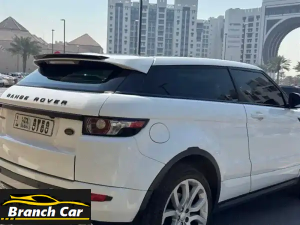 رنج روفر إيفوك موديل 2014، نظيفة جداً، ملكية سنة واحدة.