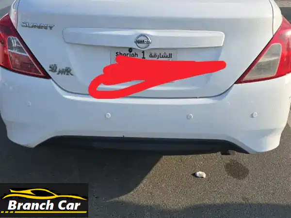 سيارة نيسان صني موديل 2018 متوفرة في الشارقة. الممشى...