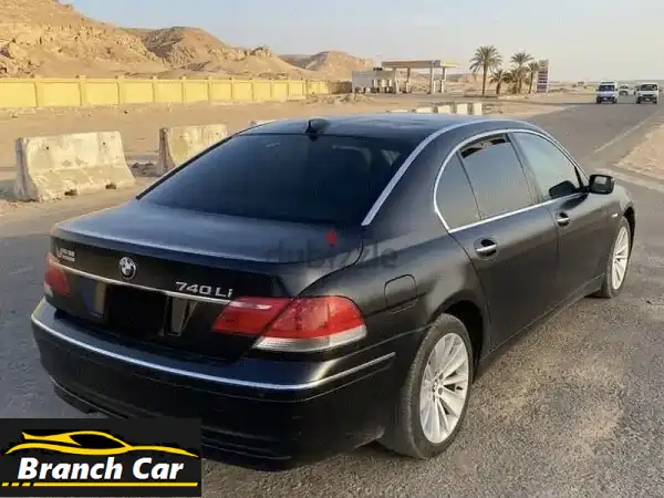 BMW 740 موديل 2007 بحالة المصنع KM Fabrika | فخامة ألمانية...
