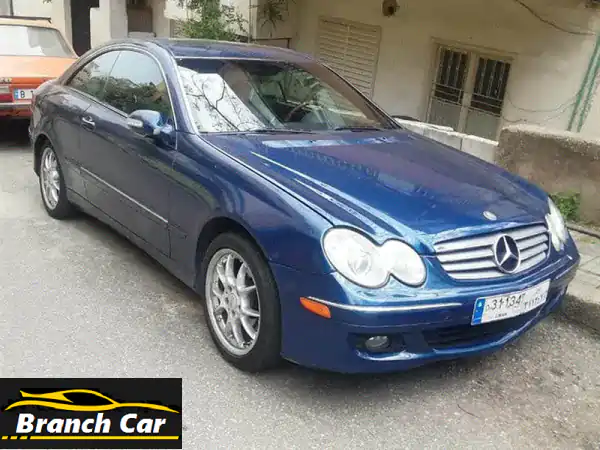 للبيع: مرسيدس CLK320 موديل 2003 – أناقة ألمانية...
