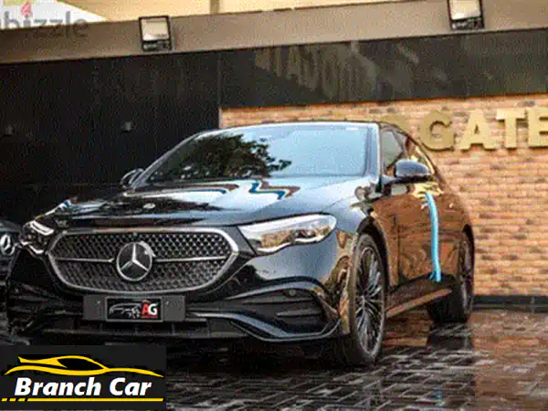 MercedesBenz E200 Exclusive كاملة جميع المواصفات ( فواحة و تبريد)2026