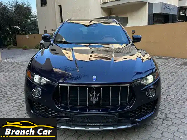 Maserati Levante S Q4 Gransport 2017 dark blue on basketclean carfax