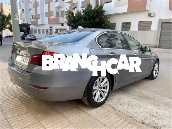 BMW الفئة الخامسة 2017 ديزل أوتوماتيك للبيع في الرباط | 520F10 بحالة استثنائية!
