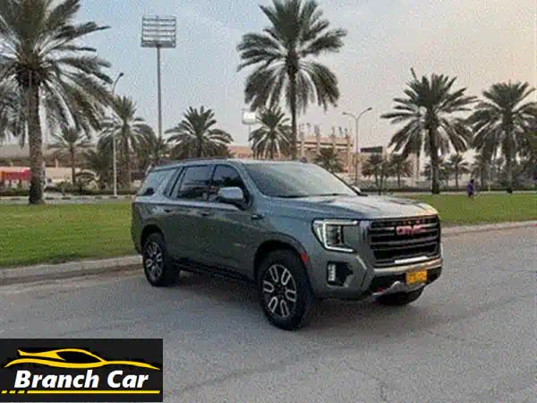 جمس يوكون AT4 2024 وكالة عمان: محرك 5.3 لتر، كامل المواصفات، ضمان وسيرفس الوكالة - 24 ألف كم