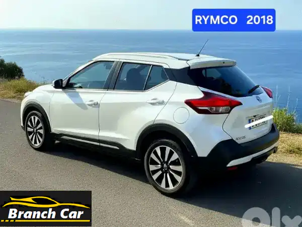 Nissan Kicks  2018 from RYMCO مصدر وصيانة الشركة لبنان