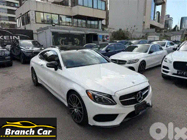 MercedesBenz C3004 matic Coupe 2017 AMG Line 54,xxx Miles