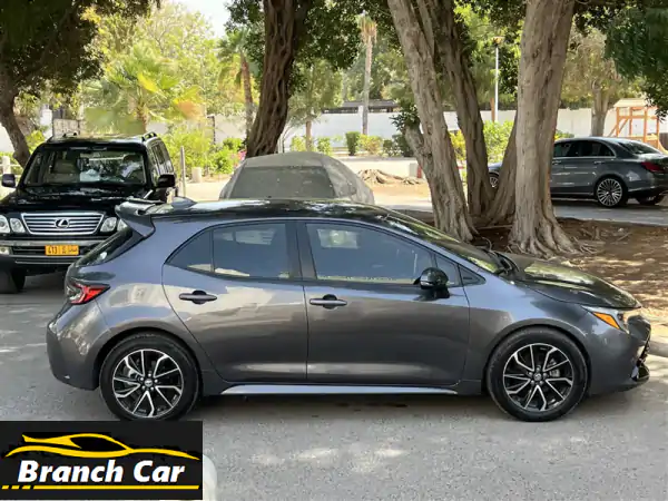 تويوتا كورولا هاتشباك ⁦2023⁩ ⁦corolla⁩ ⁦hatchback⁩ المشى فقط الفين جديدة تسجيل جديد بحادث جداً بسيط