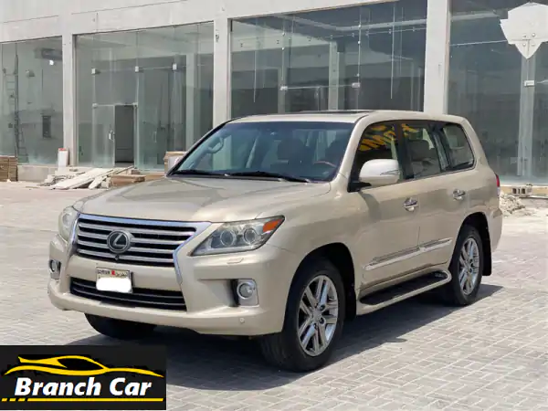 لكزس LX570 الذهبية 2012 | أفخم SUV مستعملة في البحرين |...