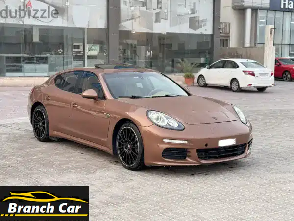 Porsche Panamera 2014 Brown