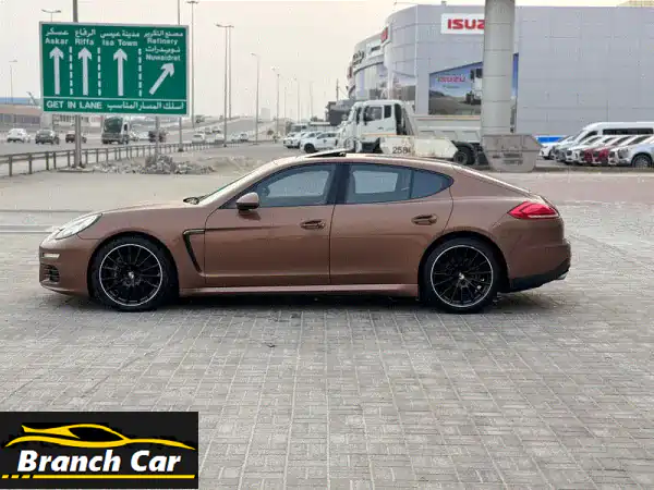 Porsche Panamera 2014 Brown