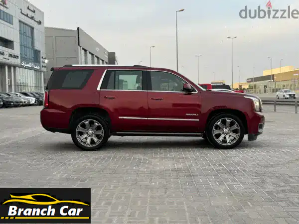 GMC Yukon Denali 2016 Red