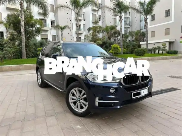 BMW X5 ديزل أوتوماتيك 2017 بالدار البيضاء