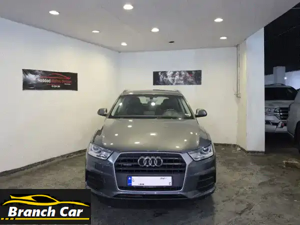 2016 Audi Q335 TFSI Greyu002 FBlack Company Source 1 Owner Like New!
