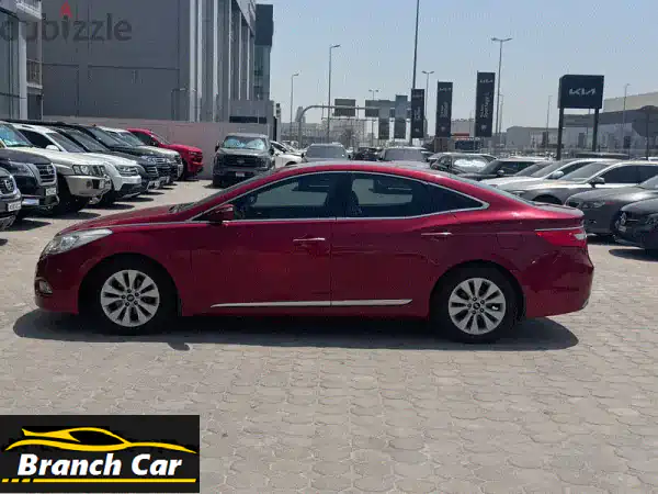 Hyundai Azera 2012 Red
