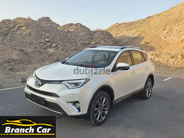 toyota rav4 VXR gcc 2018u002 F تويوتا راف٤ رقم واحد